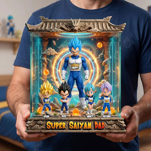 Legendary Power Dad Acrylic Plaque - Personalized Gifts For Dad 03nati140526-Homacus