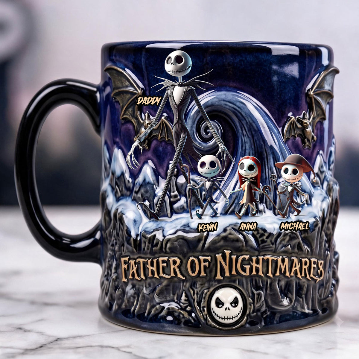 Spooky Dad Magic Coffee Mug - Personalized Gifts For Dads 02OHTI180526-Homacus