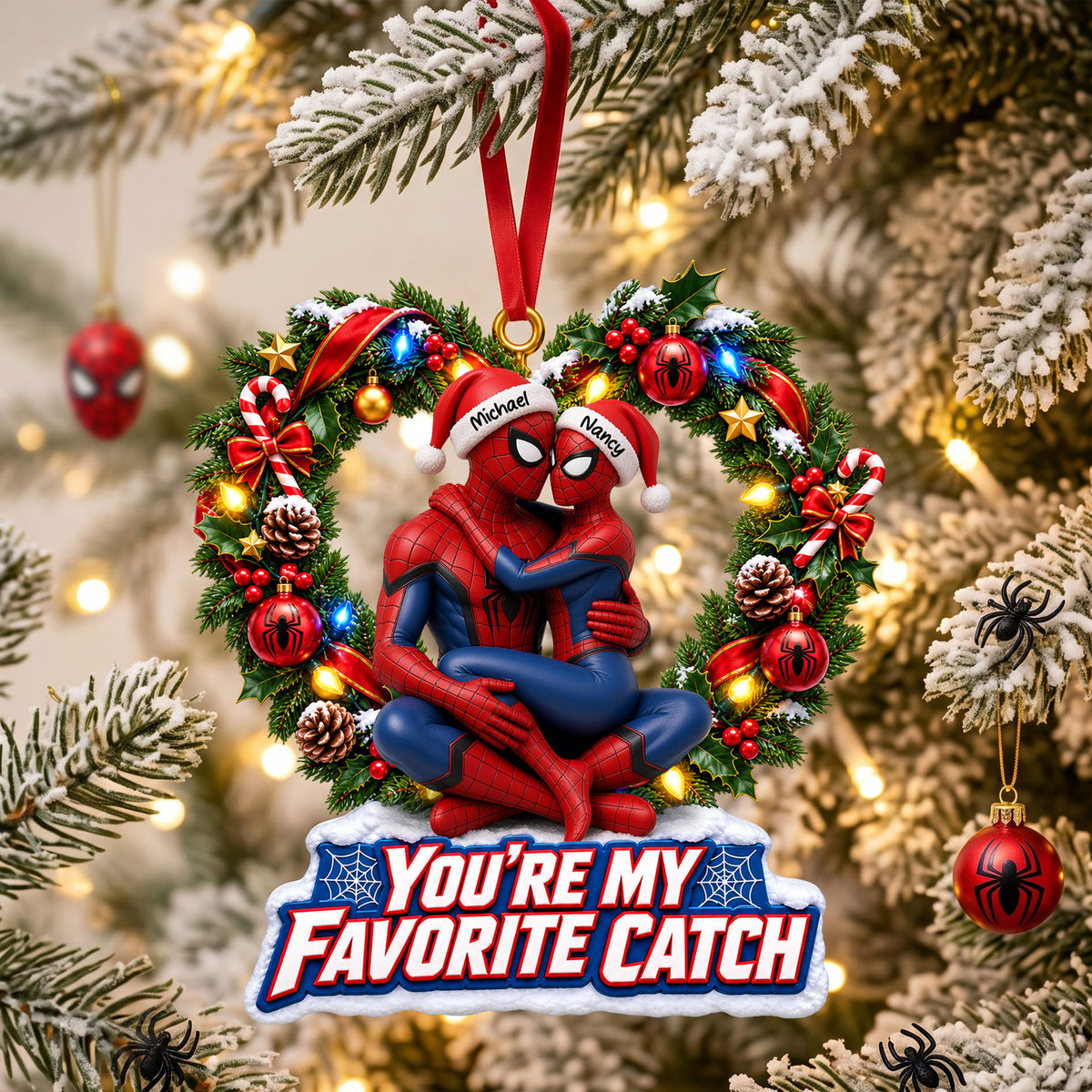 Funny Couple Acrylic Ornament - Personalized Christmas Gifts For Couple 05tyti170926