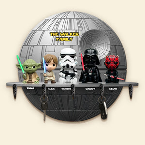 Galaxy Family Key Hanger - Personalized Gifts For Family 04hyti050925-Homacus