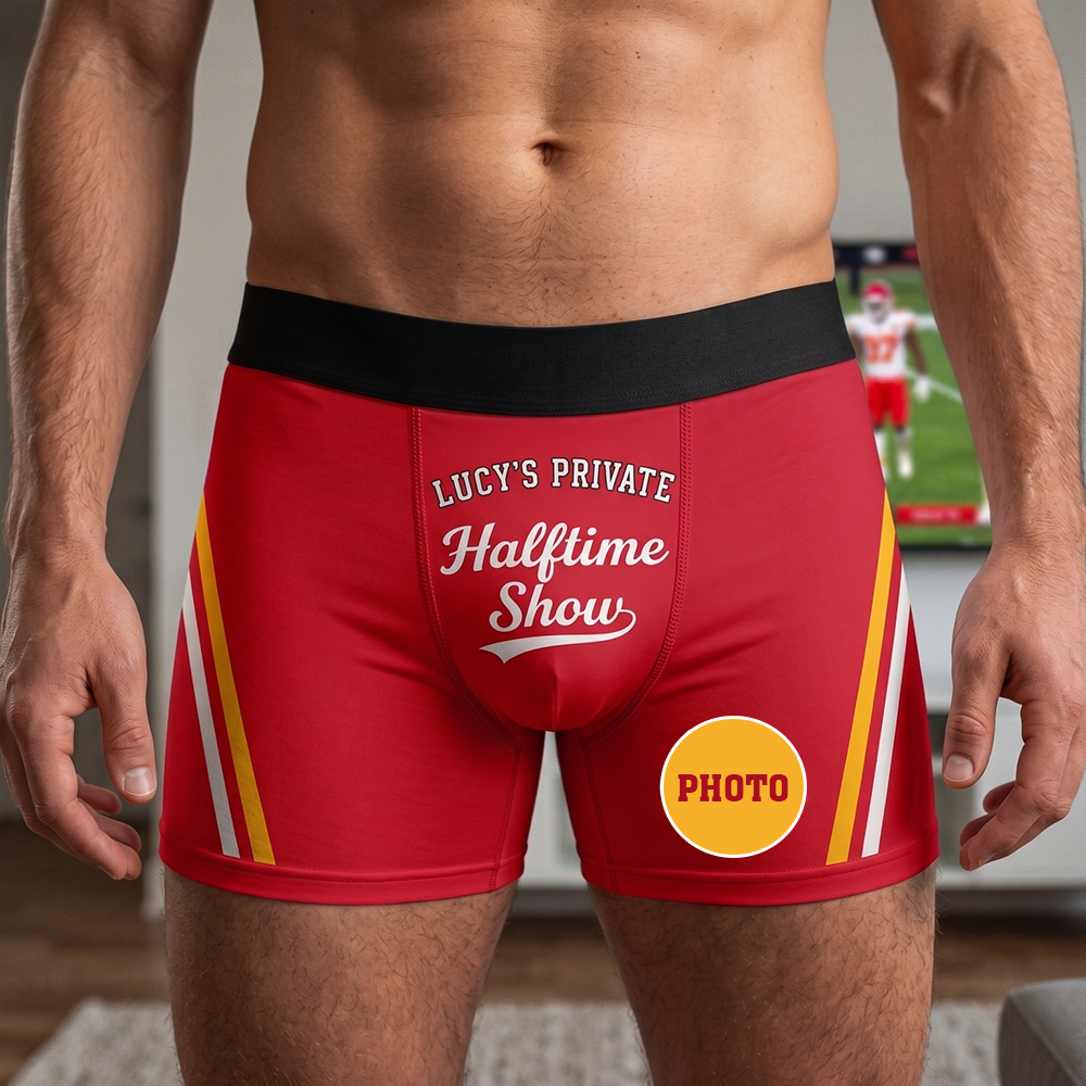 Athletic Spirit Men's Boxers - Personalized Gift For Sport Lovers 05HUTN120926