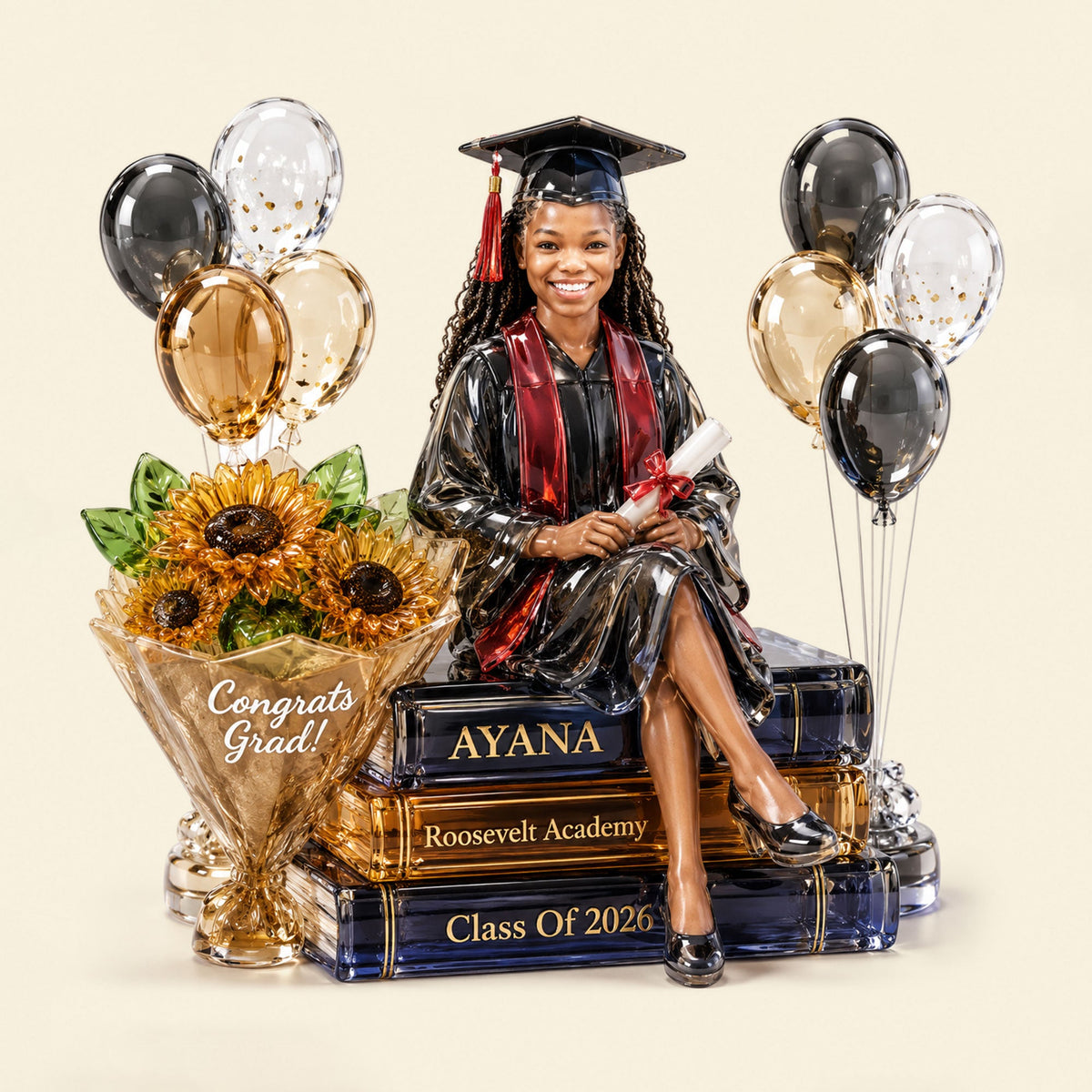 Graduation Memory Acrylic Plaque - Personalized Custom Photo Gifts For Graduations 01NATI120526-Homacus