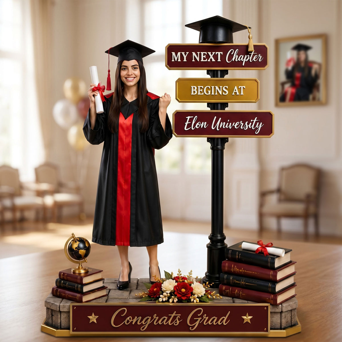 Graduation Custom Photo Acrylic Plaque - Personalized Gifts For Graduates 03nati270526-Homacus
