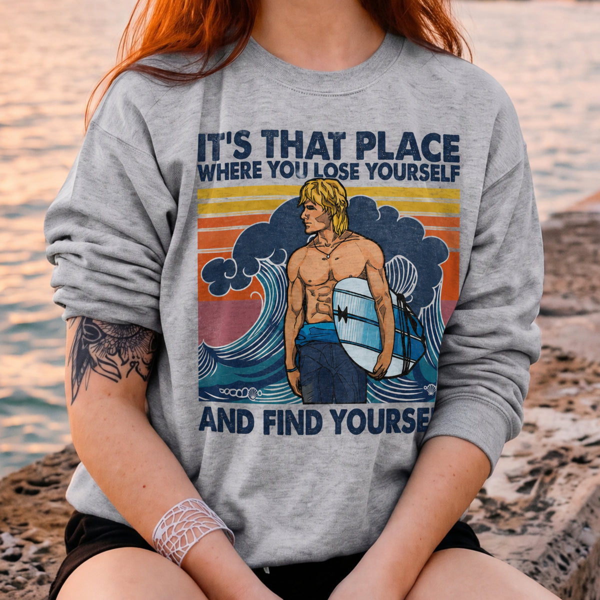 Find Yourself Surfing Boy Shirt - Personalized Gifts For Surfing Lover Shirt 01qhlh070826-3