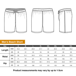 Santa's Trip 3D Beach Short - Personalized Gifts For Him 02OHPU110725-Homacus