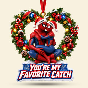 Funny Couple Acrylic Ornament - Personalized Christmas Gifts For Couple 05tyti170926