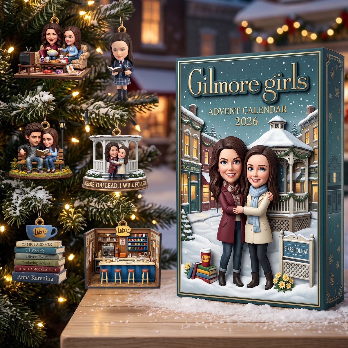 Mother and Daughter Advent Calendar Blind Box - Personalized Gifts For Christmas 03nati291026-Homacus