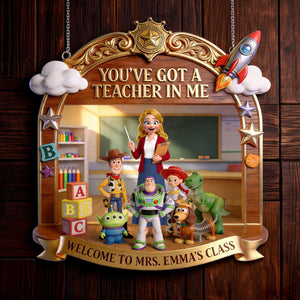 Welcome Classroom Acrylic Sign - Personalized Gifts For Teacher 03HATI040726