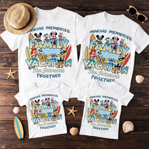 Whimsical Family Vacation Matching Shirt, Personalized Gifts For Families 02QHTI190626-Homacus