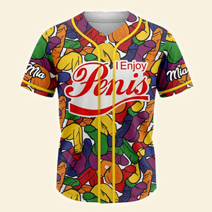 Naughty Penis Baseball Jersey - Personalized Gifts 01nati120626-Homacus