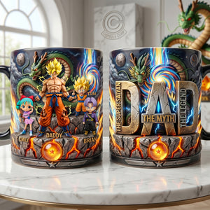 Legendary Dad Magic Mug - Personalized Gifts For Dads 03qhti210526-Homacus