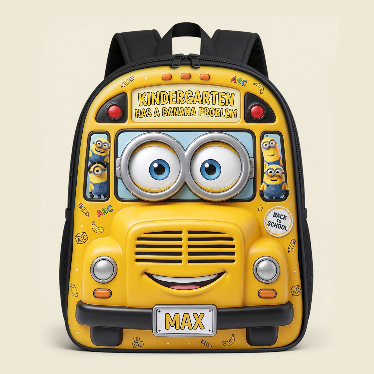 Cute Classroom Adventure Backpack - Personalized Gifts For Kids 03HATI010726-Homacus