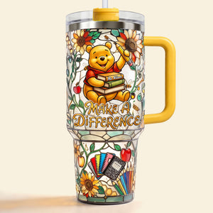Good Teacher To Be 40oz Tumbler With Handle - Personalized Gifts For Teachers 03qhti010826-Homacus
