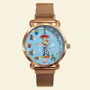 Lovely Characters Mesh Strap Quartz - Personalized Gifts 03nati230626