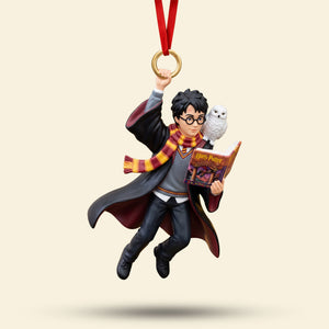 Mystical Reader Acrylic Ornament - Personalized Christmas Gifts For Book Lovers 04nati201026-Homacus