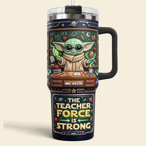 Galactic Teacher Tumbler Handle - Personalized Appreciation Gift 04TYTI230726