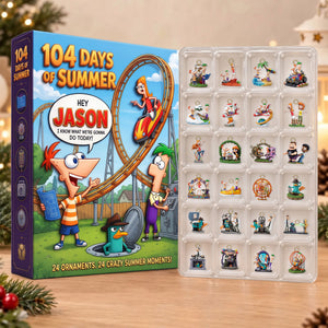 Crazy Summer Moments Advent Calendar Blind Box - Personalized Gift For Christmas 02HATI261026-Homacus