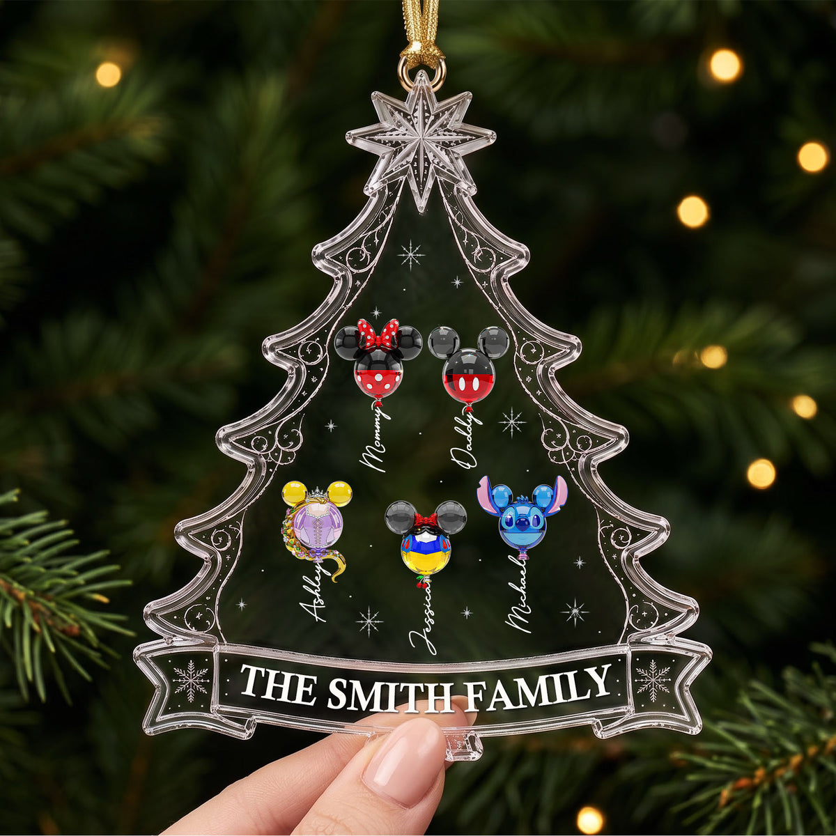 Christmas Together Ornament - Personalized Gifts For Family 042OHTI310726-Homacus