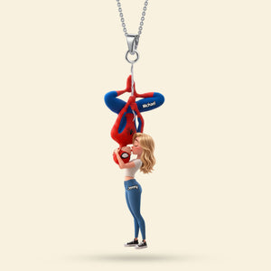 Swing Couple Car Ornament - Personalized Gifts For Couples 01HUTI220726