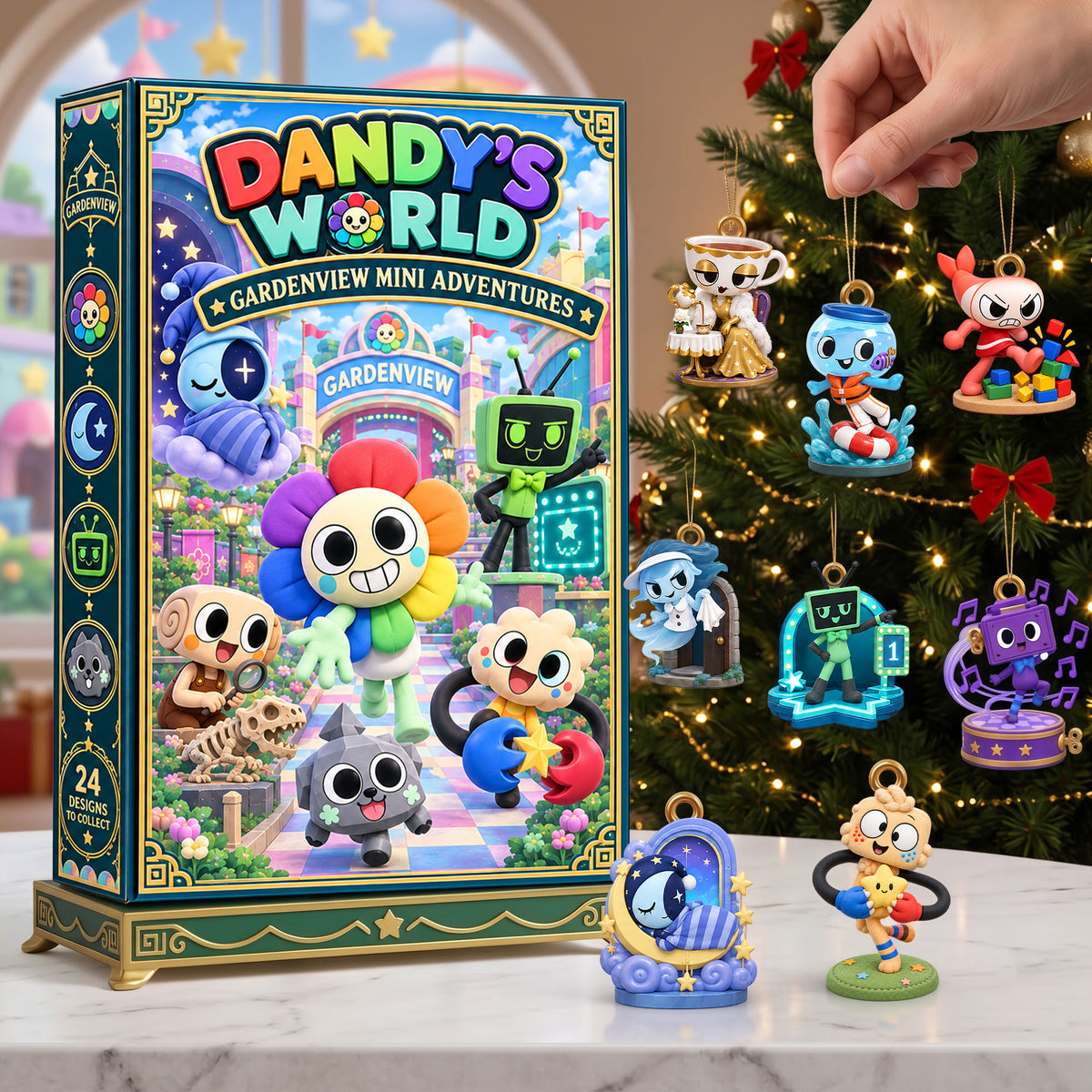 Colorful Fantasy Character Christmas Calendar Blind Box - Personalized For Game Lovers 01TTTI291026-Homacus