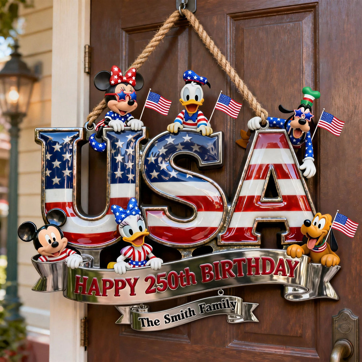 USA Birthday Family Acrylic Sign - Personalized Gifts For Family 04qhti290526-Homacus