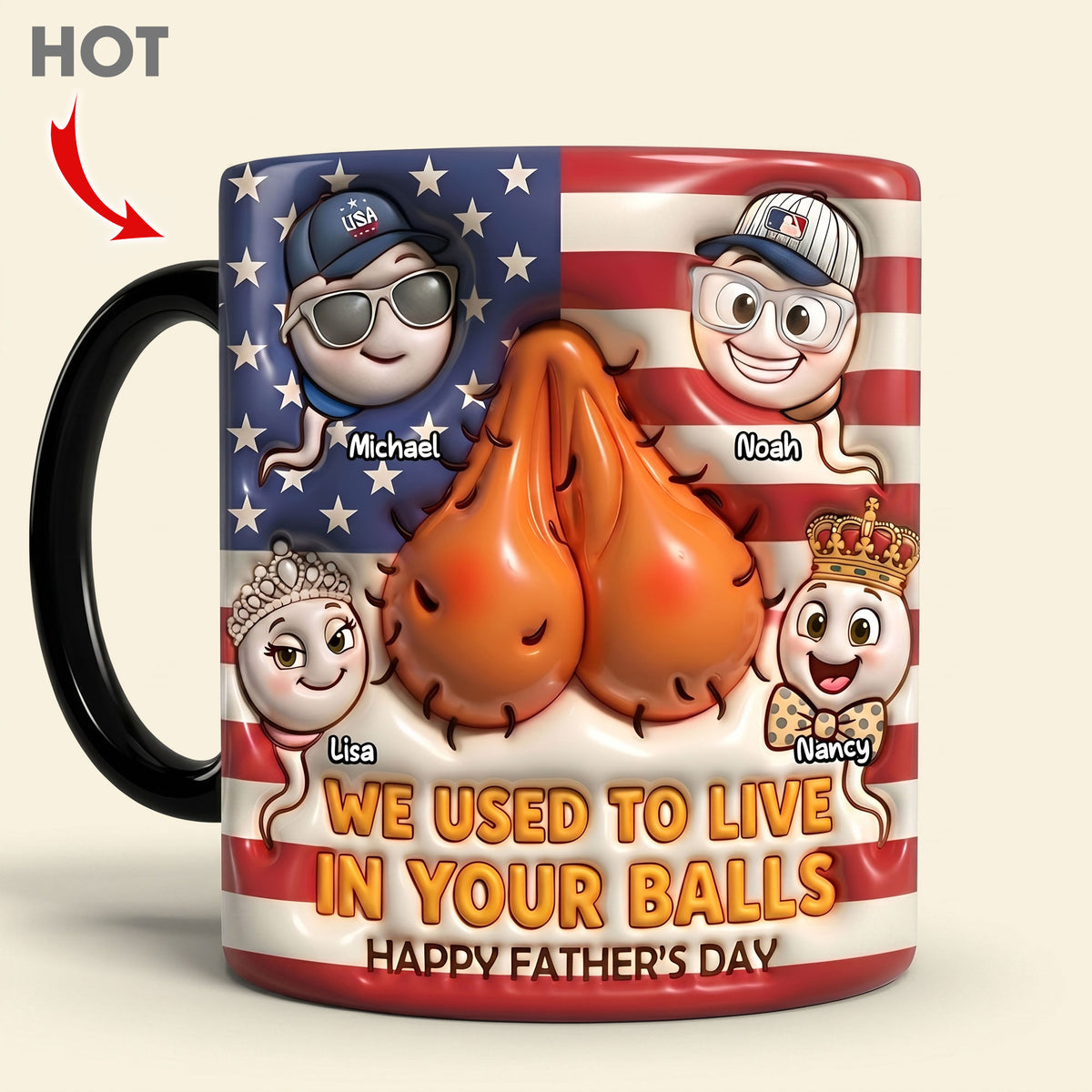 Funny Sperm Magic Mug - Personalized Gifts For Dads 06tyti200526-Homacus