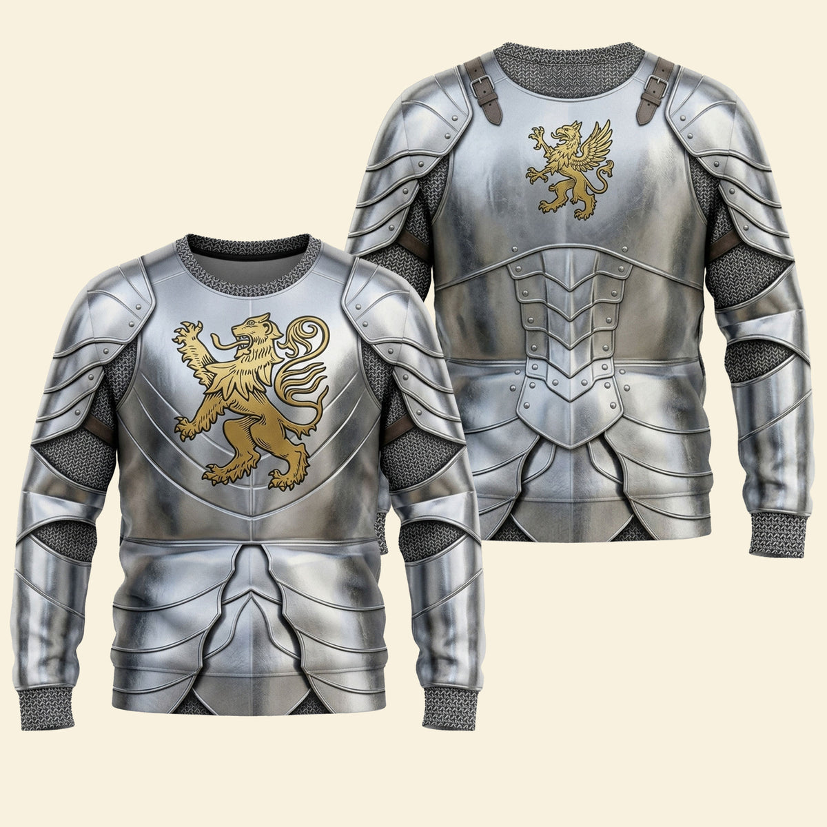 Royal Knight Armor Shirt - Personalized Gifts 01huti030626-Homacus
