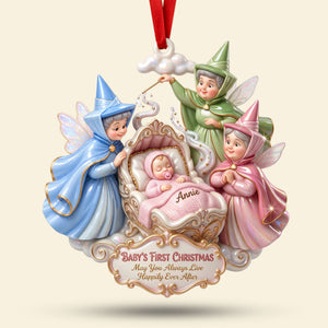 Magical Blessings Baby's First Christmas Ornament - Personalized Gifts For Newborn 06qhti271026-Homacus