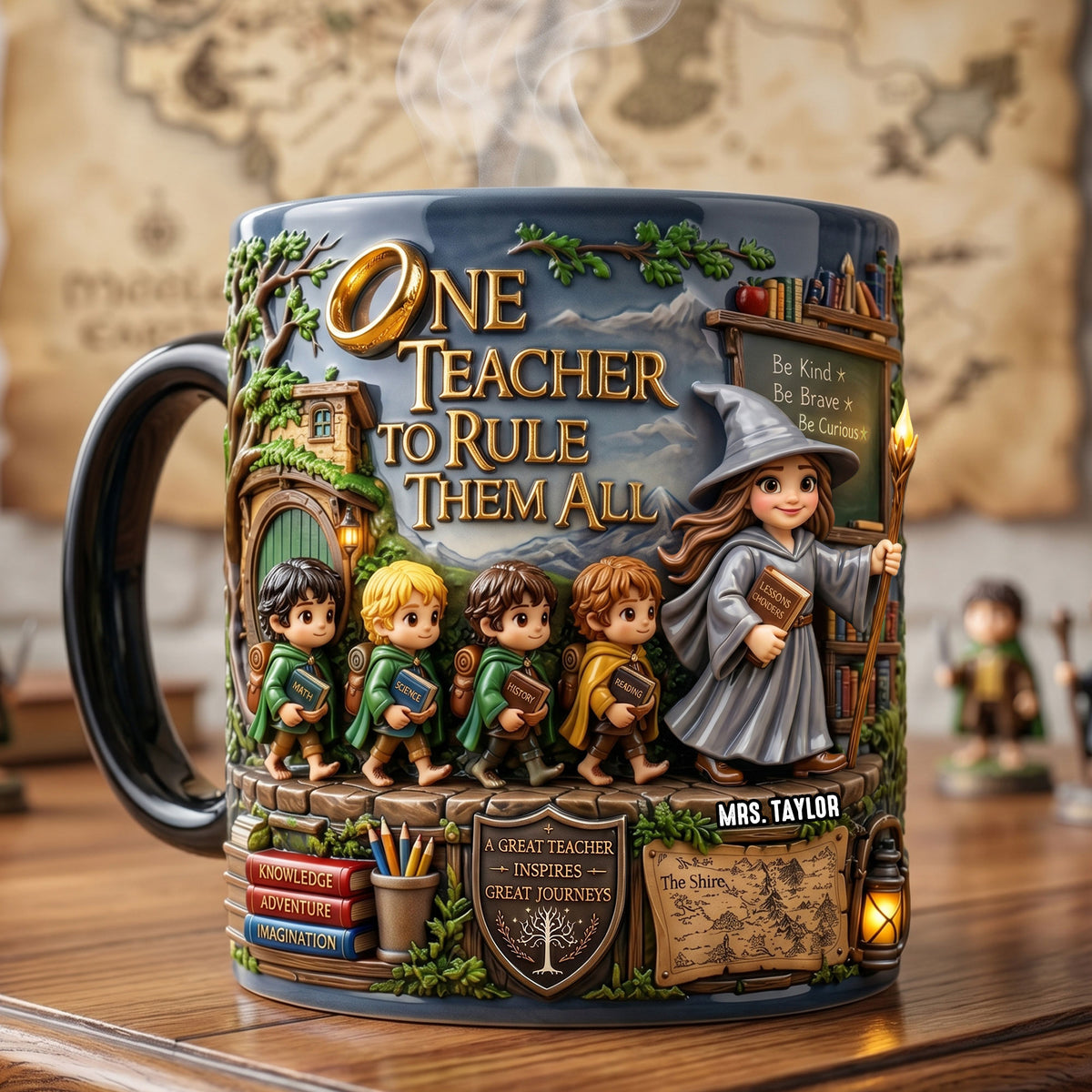 Legendary Mentor Magic Coffee Mug - Personalized Gifts For Teachers 04QHTI260526-Homacus