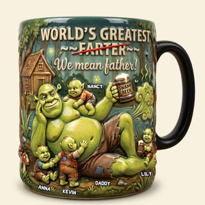 The Ultimate Swamp Dad Magic Coffee Mug - Personalized Gift For Dads 01NATI150526-Homacus