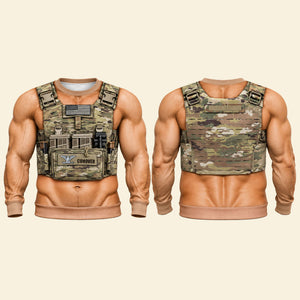 Veteran Tactical Vest 3D Shirt - Personalized Gifts For Veteran 03huti201026-Homacus