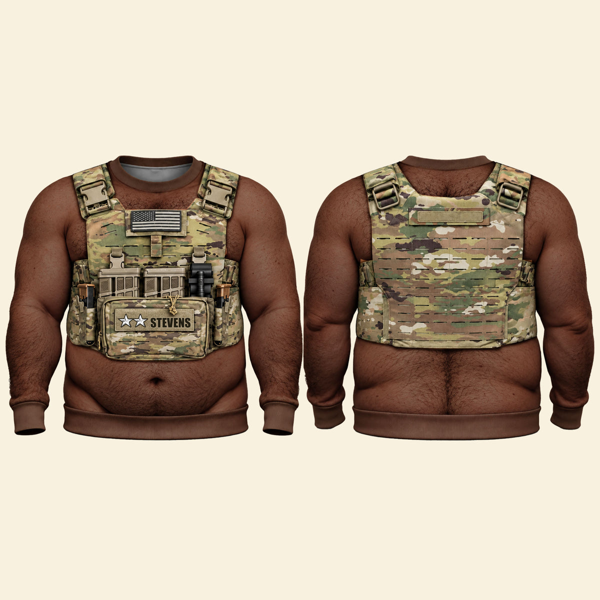 Veteran Tactical Vest 3D Shirt - Personalized Gifts For Veteran 03huti201026-Homacus