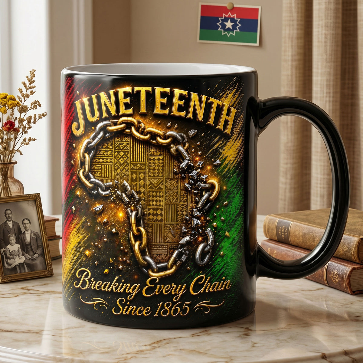 Celebrated 1865 Juneteenth Magic Mug - Personalized Gifts For Patriots 01toti260526-Homacus