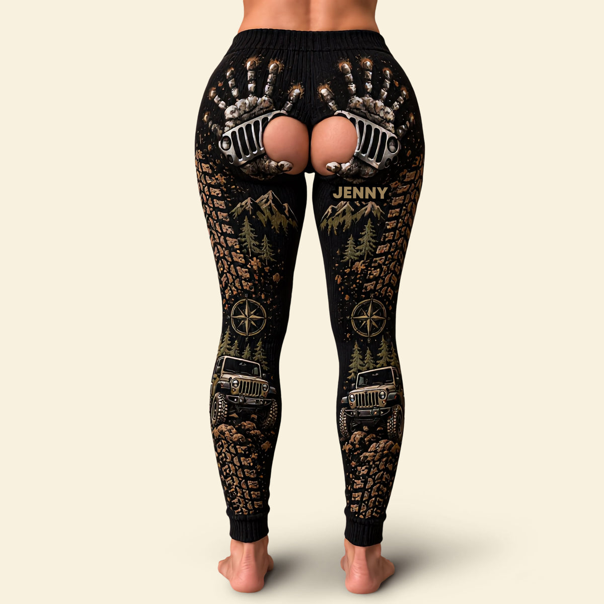 Off-Road Girls Funny Leggings - Personalized Gifts For Her Leggings 03NATI120926-Homacus