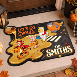Let's Go Ghouls Custom Shaped Doormat - Personalized Gifts 02hati170826