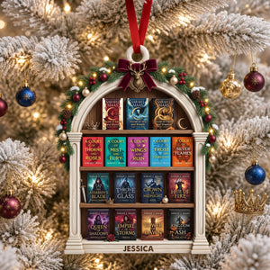 Fantasy Worlds In Literature Acrylic Ornament - Personalized Christmas Gifts For Reading Lovers 03nati081026-Homacus