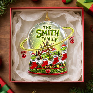 The Holiday Mischief Makers Christmas Ornament - Personalized Christmas Gifts For Family 03OHTI250826-Homacus
