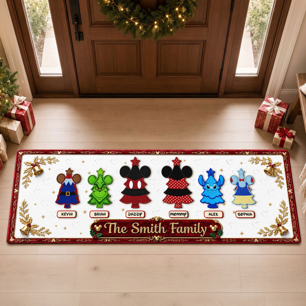 Cute Family Characters - Personalized Christmas Gifts For Family 03ohti030926
