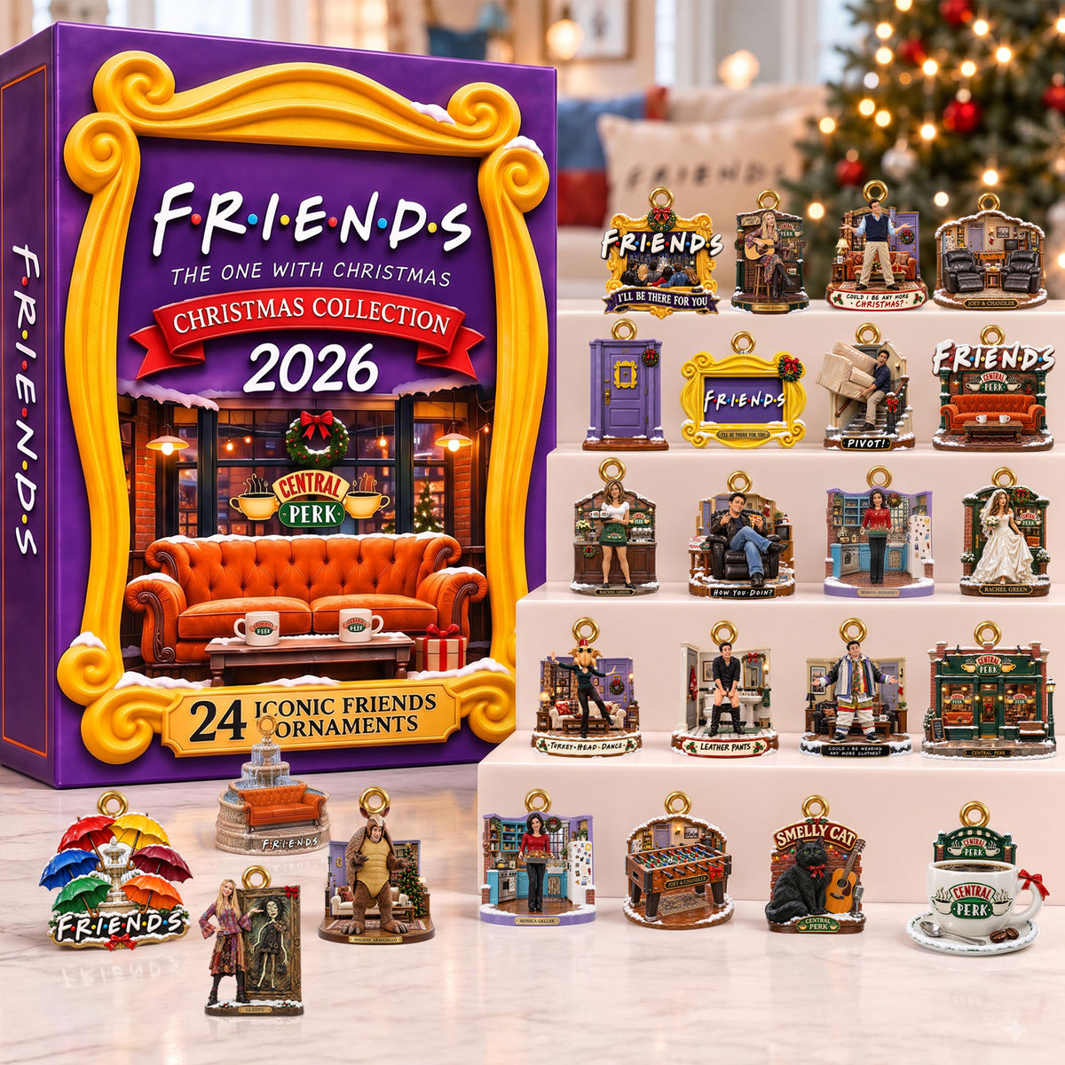 Christmas TV Show Advent Calendar Blind Box - Personalized Gifts For TV Show Lovers 01OHTI281026-Homacus