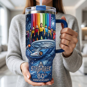 Long Time Leap 40oz Tumbler With Handle - Personalized Gifts 02QHTI230626