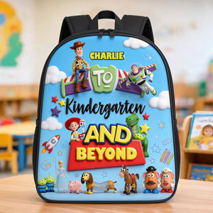School-Day Adventure Backpack - Personalized Gifts For Kids School Bag 05NATI250626-Homacus