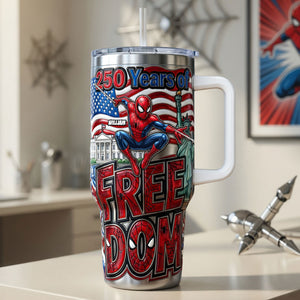 American Pride Tumbler Hanlde - Personalized Gifts For Patriotic 04PATI010626-Homacus