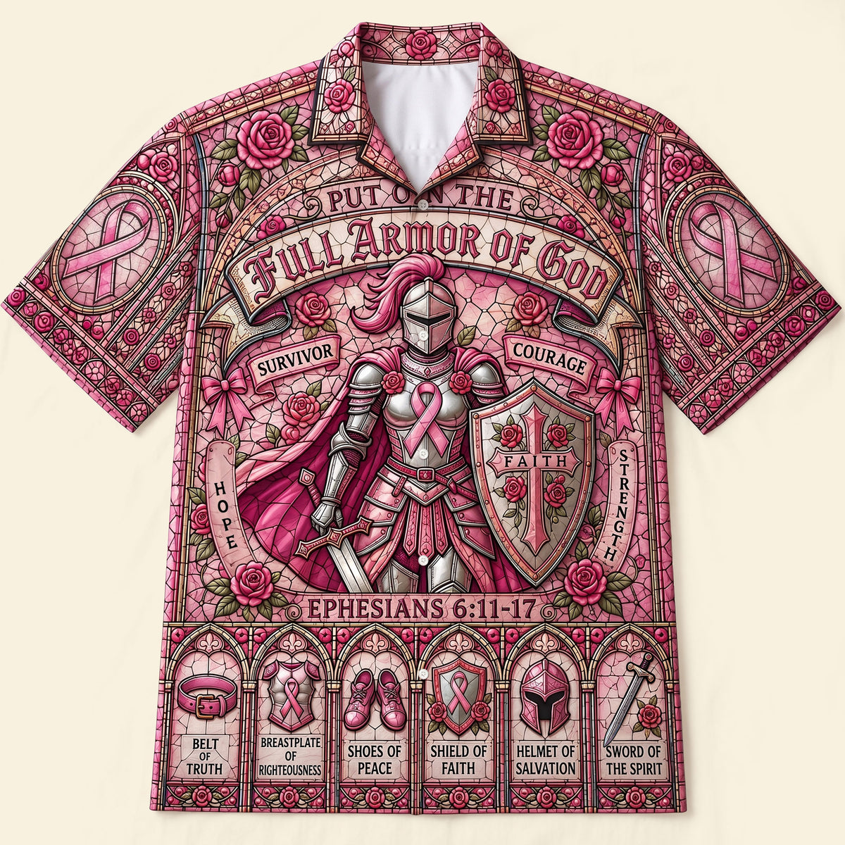 Full Armor Of God Hawaiian Shirt Personalized Gifts For Christians 02PATI130726-Homacus
