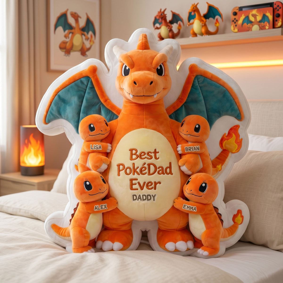 Guardian Of The Mystic Skies Custom Shape Pillow - Personalized Gifts For Dads 01pgti140526-Homacus