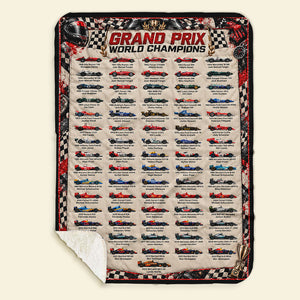 Race Champians Blanket - Personalized Gifts For Speed Fans Blanket 02NATI061026-Homacus