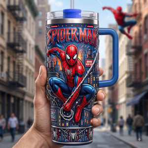 Unique Colorful 40oz Tumbler With Handle - Personalized Gifts 06NATI050826-Homacus