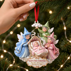 Magical Blessings Baby's First Christmas Ornament - Personalized Gifts For Newborn 06qhti271026-Homacus