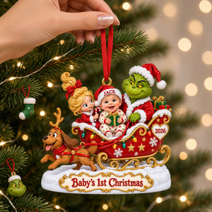 Baby’s 1st Christmas Ornament - Personalized Christmas Gifts 04tyti021026