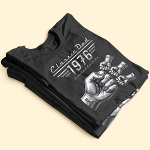 Classic Car Style Dad Shirt - Personalized Gifts For Dad 03nati190526-Homacus