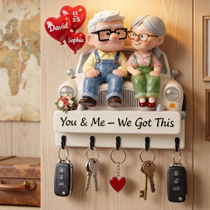 Forever Love Acrylic Key Hanger - Personalized Gifts For Couple 02toti270726